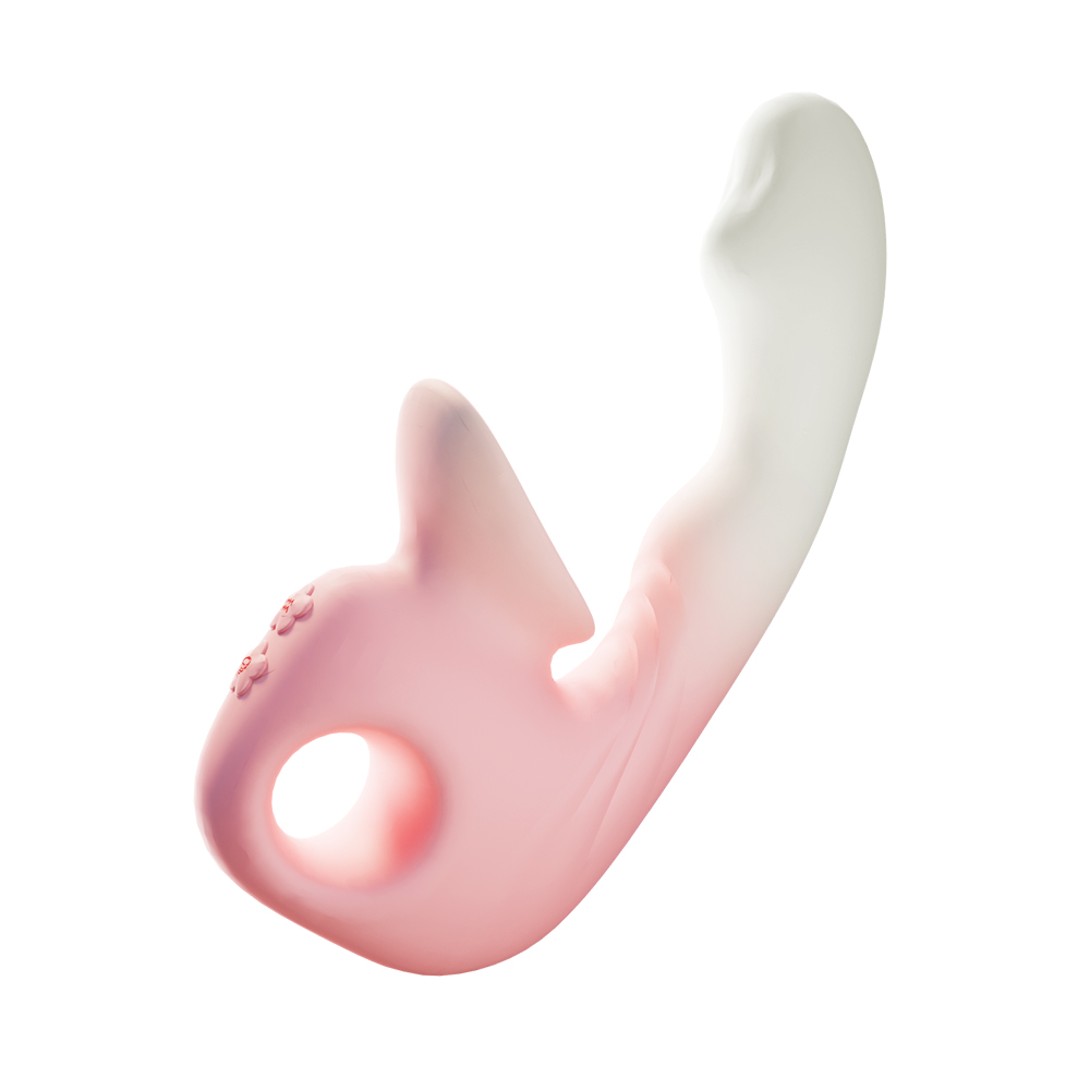 Rhapsody Pro Smart Vibrator - Pink and White Design