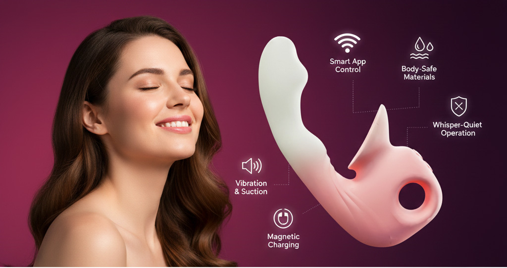 Biozzing Rhapsody Pro Smart Vibrator - Advanced App Controlled Pleasure Device
